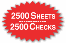 redburst sheets & checks count