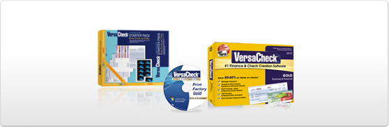 VersaCheck Print Factory Gold