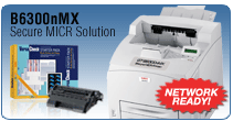B6300nMX - Secure MICR Solution