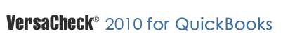 VersaCheck for QuickBooks