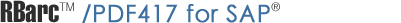 RBarc Barcode Software for SAP
