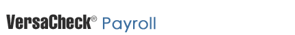 VersaCheck Payroll