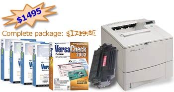HP4100-CCE Check Certified Printer Bundle: Only $1,495.00