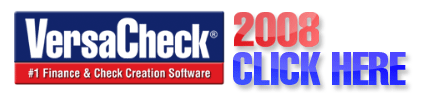 VersaCheck 2008 is here!