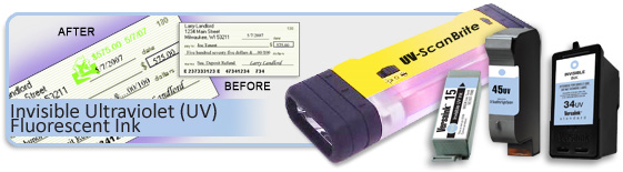Invisible UV Ink products