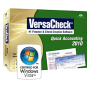 VersaCheck Quick Accounting 2010